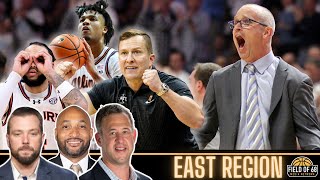 EAST REGION PREVIEW | 2024 NCAA Tournament Bracket Breakdown | FIELD OF 68