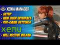 Xenia Manager - Per-Game Settings + UI Setup - Xemu Will Receive Vulkan API Soon