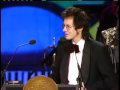 Jimi Hendrix Experience accepts award at  Rock and Roll Hall of Fame inductions 1992