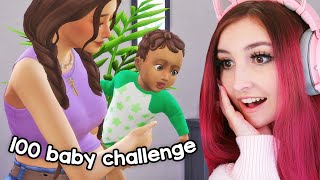 starting a 100 baby challenge in sims 4 (Streamed 3/22/23)