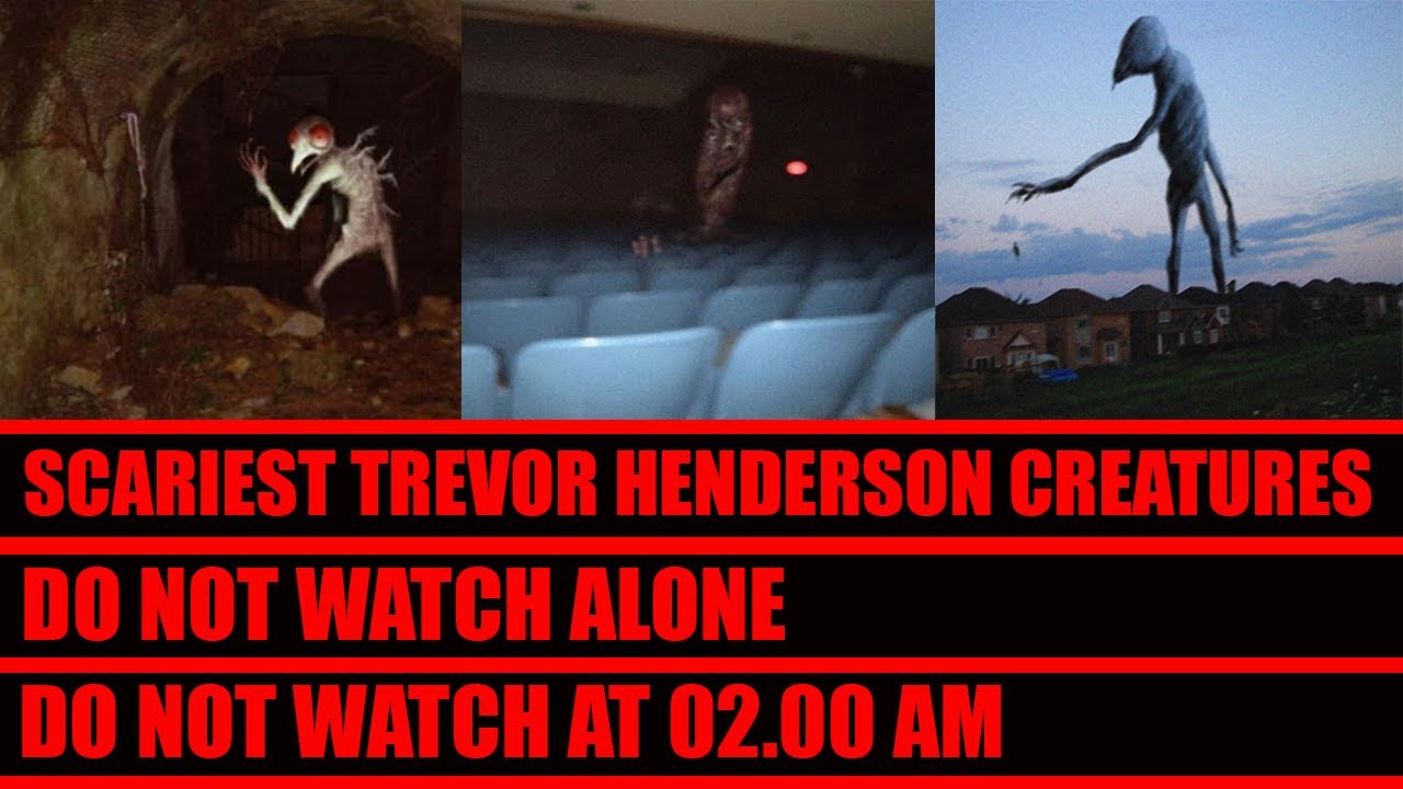 Scariest Trevor Henderson Creatures Youtube