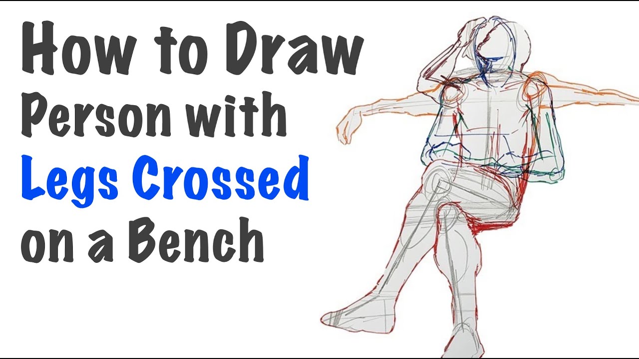 How To Draw Crossed Legs How To Draw Crossed Legs
