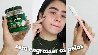 Como DEPILO meu rosto SEM engrossar os pelos + DICAS 💚