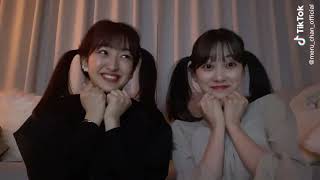 元HKT48 田島芽瑠 元乃木坂46 堀未央奈 めるみおな TikTok