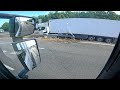 TRUCK DRIVER FALLS ASLEEP AND THIS HAPPENS 😪 Scania V8 POV Driving