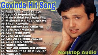 Govinda hit Song mp3 || Superhit Bollywood Song Collection || Nonstop Audio
