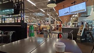 a walk Vancouver 加拿大 溫哥華 daily life 日常 Save-On-Foods 超市 coffee 喝咖啡 2024 Jun.