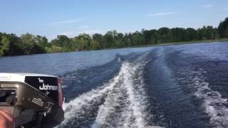 1976 Johnson 15hp outboard motor