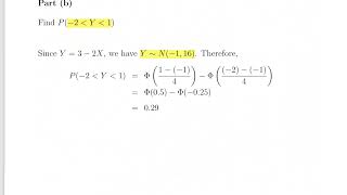 Linear Transformations Of Normal Random Variables