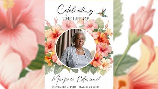 Marjorie Edmund - Celebration of Life