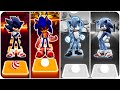 Sonic EXE VS Sonic EXE VS Sonic VS Sonic | DING DONG HIDE AND SEEK | Tiles Hop EDM Rush