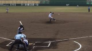 筑陽学園 古川投手  2017年春季大会