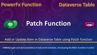 Patch Function in Power Apps | Add or Update Item Using Patch Function