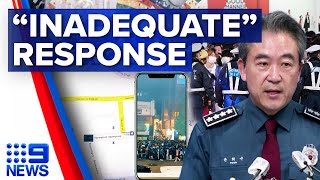 Response to stampede ‘inadequate’, says South Korea’s police chief | 9 News Australia