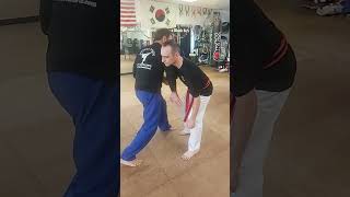 DEFEND Yourself with Vicious Groin Strikes and Rising Elbow Strikes! #shorts #selfdenfense