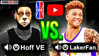 COMP CENTER MATCHUP OF THE YEAR - LAKERFAN VS TOP 2K LEAGUE PROSPECT IN NBA 2K24 COMP PRO AM!