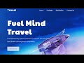 Design A Responsive Tour & Travel Agency Website Using HTML  CSS JAVASCRIPT | Zero Cyber