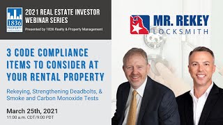 3 Code Compliance Items to Consider at Your Rental Property | 1836 Property Management