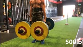 u80kg Lightweight Strongman Training 2020