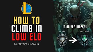 HOW TO *ACTUALLY* CLIMB AS A SUPPORT - 10 Tips To Help You Climb In League Of Legends