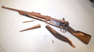 Restoration of German Kar98K WWII Rifle