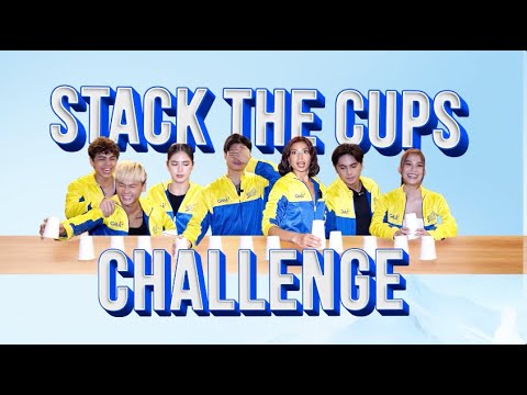 'Stack the Cups Challenge' with 'Running Man Philippines Season 2' runners