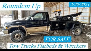 FOR SALE Tow Trucks Flatbeds \u0026 Wreckers