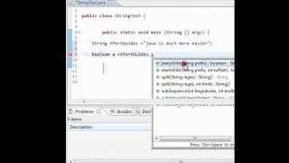 Java Associate - StartWith and EndWith Methods ( PART 13)