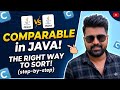 Java Collections   -Comparable Interface in Java - Explained in detail