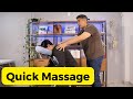 Quick Massage em uma Aluna com Dicas de Ouro!