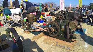 エンジンの原点　水晶の湯発動機運転会