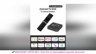 Android13 TV Box Netflix 4K Ultra HD AllwinnerH313 Google Certified Dolby Vision HDR10+2G16G Dual Wi