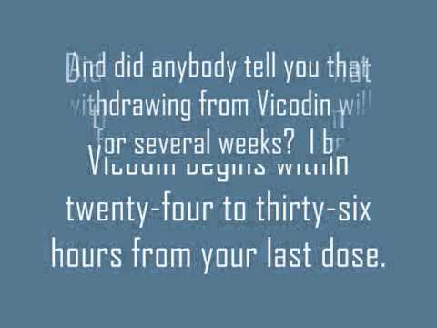 Vicodin Withdrawal Causes Sleep Deprivation Vicodin Withdrawal Causes Sleep Deprivation