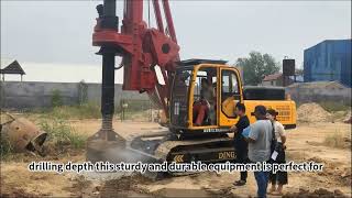 Sany DR-80 Rotary Drilling Rig from Shandong Yahe factory for more details:+86 158 6623 7600