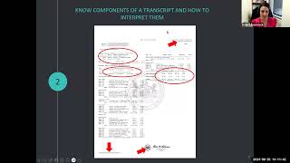 Supporting Transcript Evaluators: What They Need to Know to Be Successful