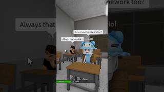 Did i get roasted?😱 #roblox #robloxshorts #school