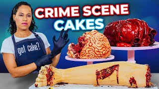 Hyper-Realistic Human Heart ❤ Brain 🤔 and Leg 👣 CAKES! | How to Cake It With Yolanda Gampp