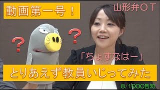 作業療法士の教員いじってみた。※諸事情により字幕つき