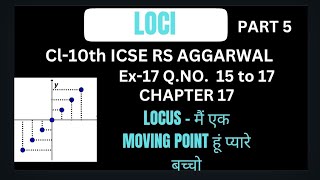 LOCI CL-10TH ICSE RS AGGARWAL CH-17 EX-17 Q.NO. 15 TO 17 PART 5