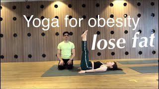 Yoga for obesity / weight lose yoga with  Master Ajay Verma