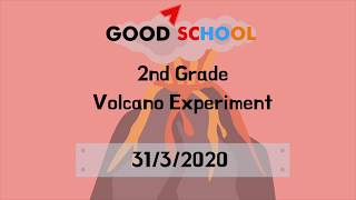 2nd Grade Volcano Experiment