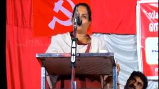 Speech of Communist party leader from kerala