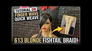 The Hair Channel: FINGERWAVES: REMIXED PIXIE CUT w/ FISHTAIL BRAID
