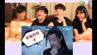 【陈情令】泰国 泰令37集reaction的cut10～厉害厉害 他最厉害了！景仪加个鸡腿