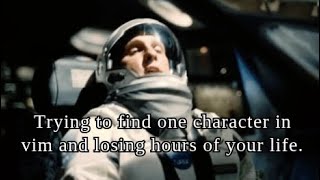 Vim Tips 3: The f command