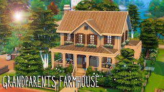 Grandparents Farmhouse 🐔 // Sims 4 Speed Build