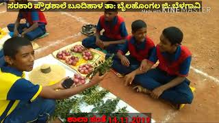 GHS Budihal Ta: Bailhongal Dt: Belagavi School Market ( Shala Sante) 2019-20