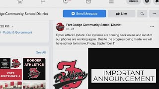 Fort Dodge parents concerned after district experiences cyber attack