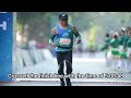 vpbank hanoi marathon 2022 42.195k crossing finish line