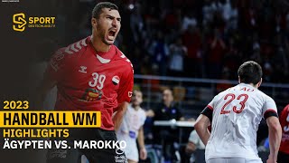 Ägypten auch gegen Marokko souverän unterwegs | SDTV Handball